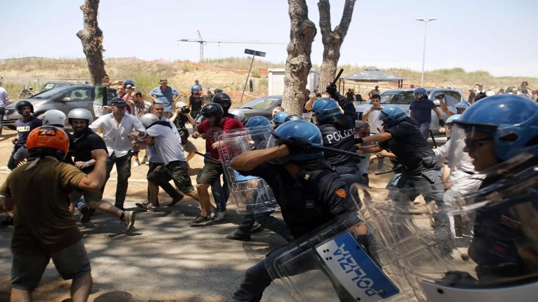 Ιταλία: Διαμαρτυρίες κατά μεταναστών με συμμετοχή της Ακροδεξιάς