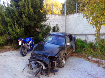 Κινηματογραφική καταδίωξη μεταναστών στην Εγνατία Οδό