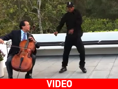 Street dance με βιολοντσέλο