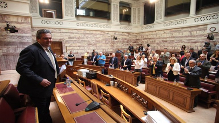 Πληροφορίες ότι 4 βουλευτές των ΑΝΕΛ διαφωνούν με την πρόταση της κυβέρνησης