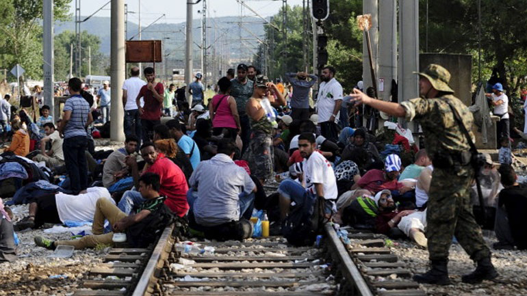 Περίπου 10.000 πρόσφυγες στα σύνορα Ελλάδας – ΠΓΔΜ τις τελευταίες δύο ημέρες