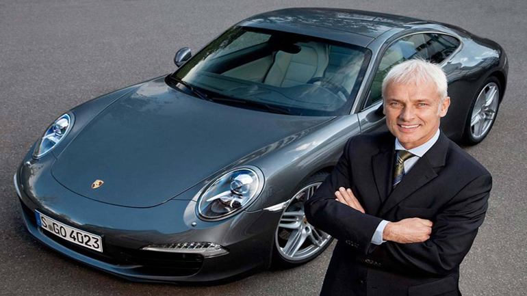 O Matthias Mueller της Porsche νέος CEO της Volkswagen O Matthias Mueller της Porsche νέος CEO της Volkswagen