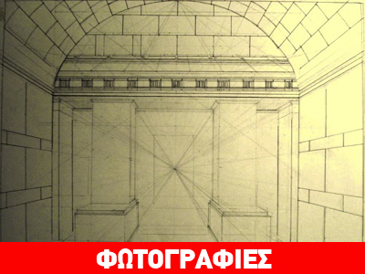 Nέο σχέδιο από το εσωτερικό του τάφου της Αμφίπολης