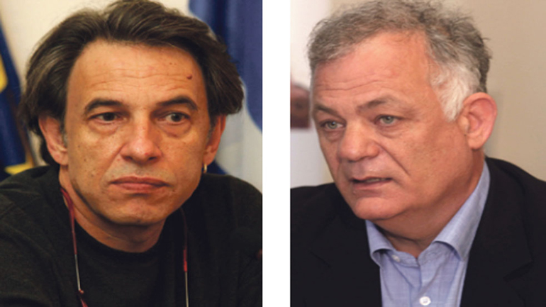 Στο Ραδιομέγαρο της ΕΡΤ ο Λάμπης Ταγματάρχης και ο Διονύσης Τσακνής