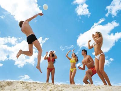 Συνδυάστε την παραλία με την γυμναστική