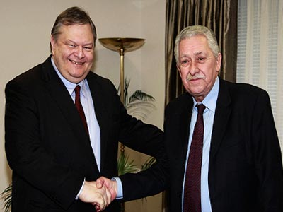 Συνάντηση Κουβέλη-Βενιζέλου