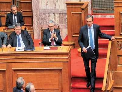 Συνάντηση Παπαδήμου-  Σαμαρά την Τρίτη