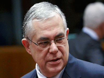 Συνάντηση Παπαδήμου με τη διοίκηση της Εθνικής Τράπεζας