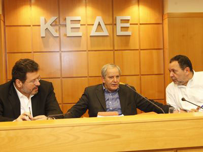 Διαμαρτυρία δημάρχου Περάματος στην ΚΕΔΕ  για τα οικονομικά