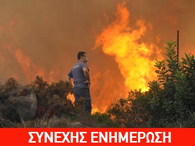 Πυρκαγιά στο Κατηχώρι Πηλίου