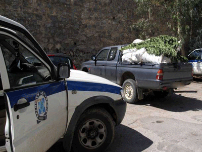 Δραπέτης φυλακών ο οδηγός του οχήματος με τα 135 κιλά χασίς