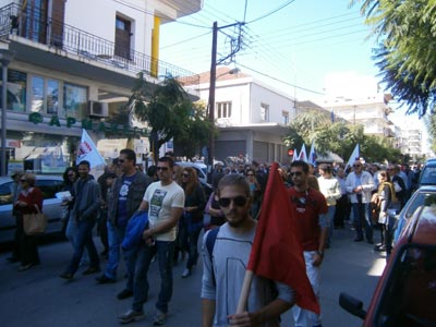 Χανιά: Μεγάλη η συμμετοχή των πολιτών στις απεργιακές συγκεντρώσεις