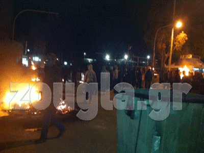 Ένταση πάλι στην Αμυγδαλέζα