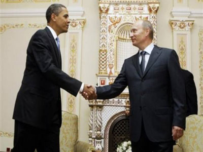 Ξεκίνησαν οι συνομιλίες μεταξύ των προέδρων ΗΠΑ και Ρωσίας Ξεκίνησαν οι συνομιλίες μεταξύ των προέδρων ΗΠΑ και Ρωσίας