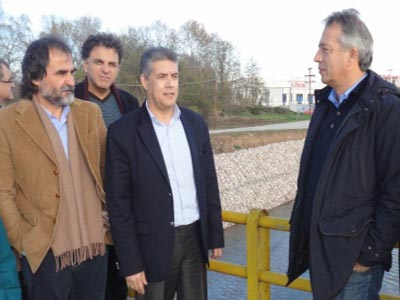 Αντιπλημμυρικά έργα στα Τρίκαλα