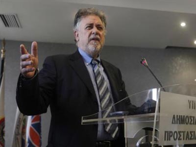 Επίσκεψη Πανούση στο Αστυνομικό Μέγαρο της Λεωφόρου Αλεξάνδρας Επίσκεψη Πανούση στο Αστυνομικό Μέγαρο της Λεωφόρου Αλεξάνδρας