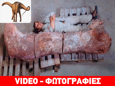 Ανακάλυψαν τον μεγαλύτερο δεινόσαυρο που πάτησε στη Γη