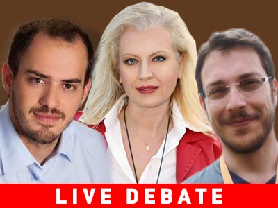 LIVE Debate στη Zougla TV