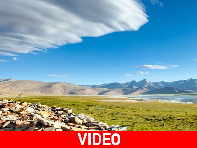 Η πανέμορφη λίμνη Tso Kar στην Ινδία