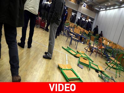 Ξύλο και τραυματίες στη συνεδρίαση του δημοτικού συμβουλίου Νέας Φιλαδέλφειας