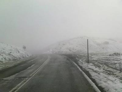 Χιονίζει στα ορεινά της Πελοποννήσου