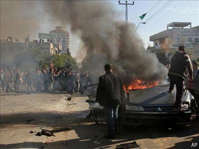 Ισραηλινή αεροπορική επιδρομή στη Γάζα