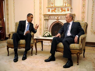 Τηλεφωνική επικοινωνία Πούτιν – Ομπάμα