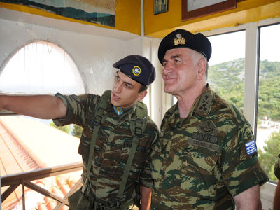 Επίσκεψη Α/ΓΕΣ στην ΠΕ της 98 ΑΔΤΕ