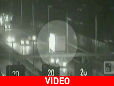 Νταλίκα μπήκε στο αντίθετο ρεύμα της εθνικής οδού