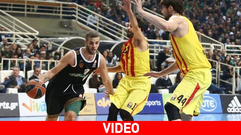 Λύγισε ο Παναθηναϊκός, ηττήθηκε με 81-77 από την Μπαρτσελόνα στο ΟΑΚΑ Λύγισε ο Παναθηναϊκός, ηττήθηκε με 81-77 από την Μπαρτσελόνα στο ΟΑΚΑ