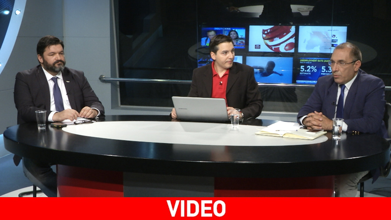 Φ.Κρανιδιώτης (ΝΔ) και Δ. Καμμένος στο debate της Ζούγκλας