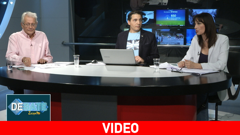 E.Κουντουρά (ΑΝΕΛ) και Δ.Κωνσταντάρας (ΝΔ) στο debate της Ζούγκλας