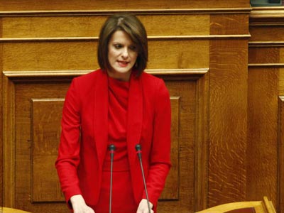 Ψηφίζει «ναι» για Πρόεδρο της Δημοκρατίας η Κατερίνα Μάρκου