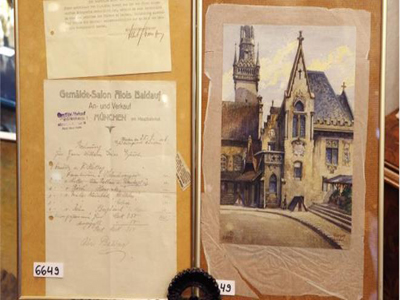 Ακουαρέλα του Χίτλερ πουλήθηκε προς 130.000 ευρώ