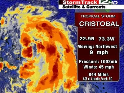 Τροπική καταιγίδα έγινε ο Κριστόμπαλ κοντά στις Μπαχάμες