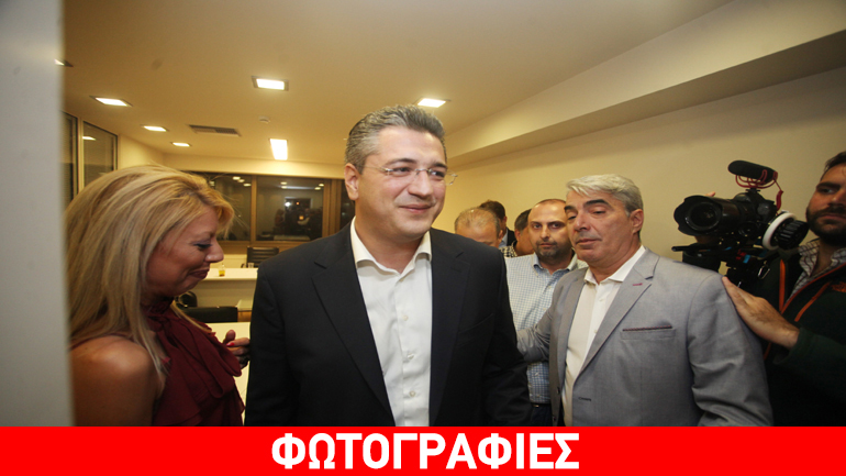 Τα γραφεία του στην Αθήνα εγκαινίασε ο Απόστολος Τζιτζικώστας