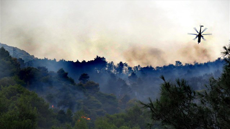 Υπό μερικό έλεγχο η πυρκαγιά στη Φυλή