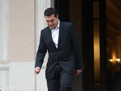 Συνάντηση Τσίπρα- Πιρς στο Μέγαρο Μαξίμου