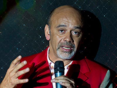 Ο Christian Louboutin στο Μουσείο Σχεδίου στο Λονδίνο