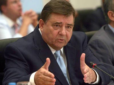 Συνάντηση  Καρατζαφέρη με την Ένωση Δικαστών και Εισαγγελέων