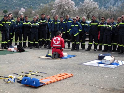 Εκπαίδευση σε νέους πυροσβέστες στην Τρίπολη