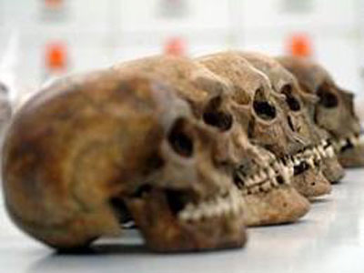 Βρήκαν ανθρώπινα κρανία