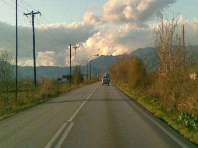 Κλειστός ο δρόμος Λάρισας-Αγιάς