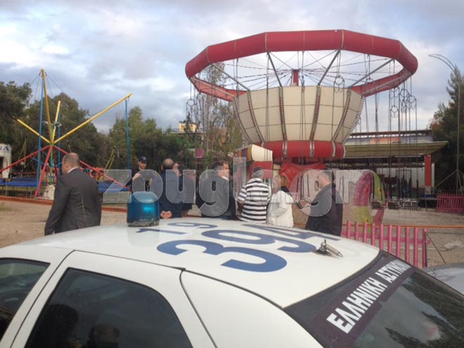 Η Αστυνομία στο σημείο της τραγωδίας