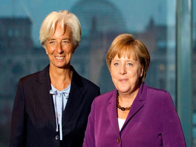 Συνάντηση Μέρκελ-Λαγκάρντ