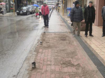 Συντήρηση ποδηλατοδρόμων στην Καρδίτσα