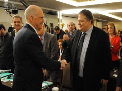 Συνάντηση Παπανδρέου – Βενιζέλου