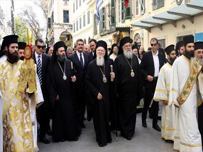 Επίτιμος δημότης Κέρκυρας ο Οικουμενικός Πατριάρχης Βαρθολομαίος