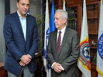 Συνάντηση Κικίλια με τον πρέσβη των ΗΠΑ στην Ελλάδα