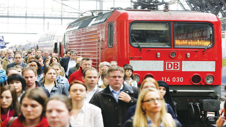 Σε νέα απεργία οι μηχανοδηγοί της Γερμανίας Σε νέα απεργία οι μηχανοδηγοί της Γερμανίας